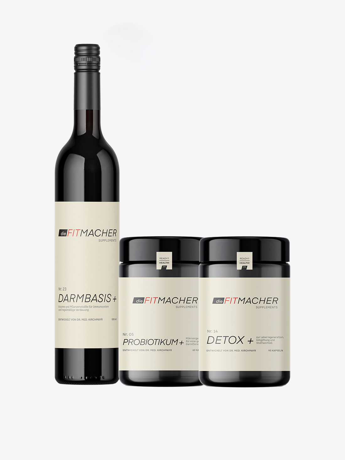 Darmbasis+, Probiotikum+, Detox+