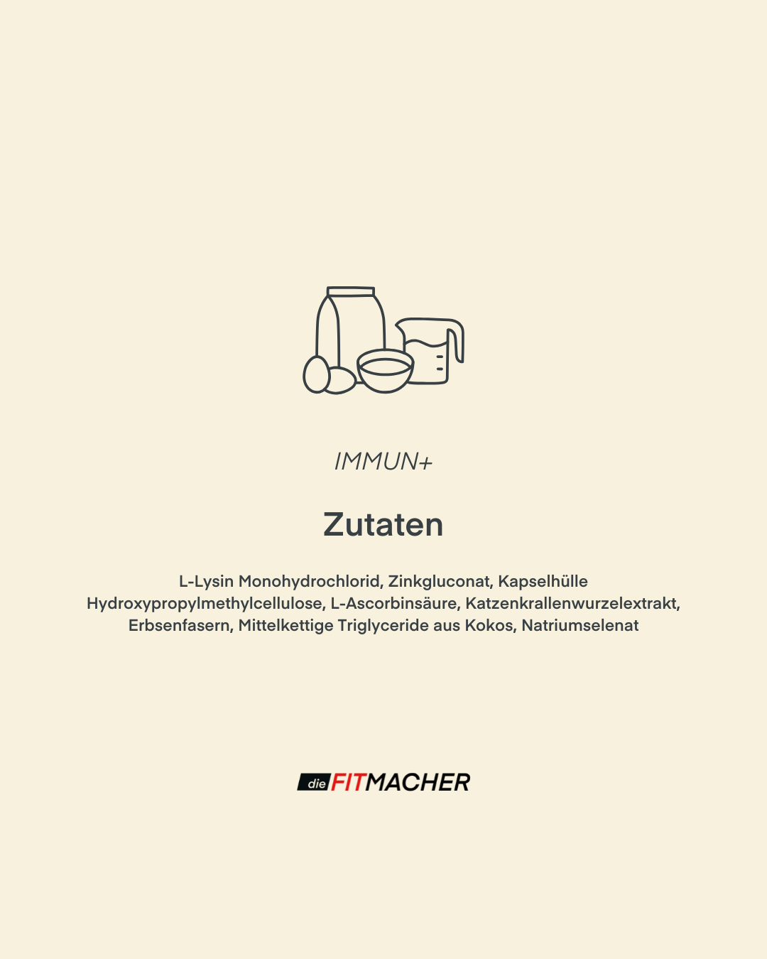 Immun+ Zutaten
