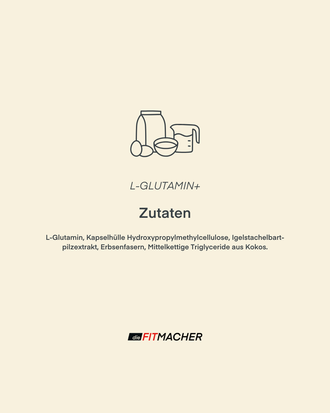 L-Glutamin Zutaten