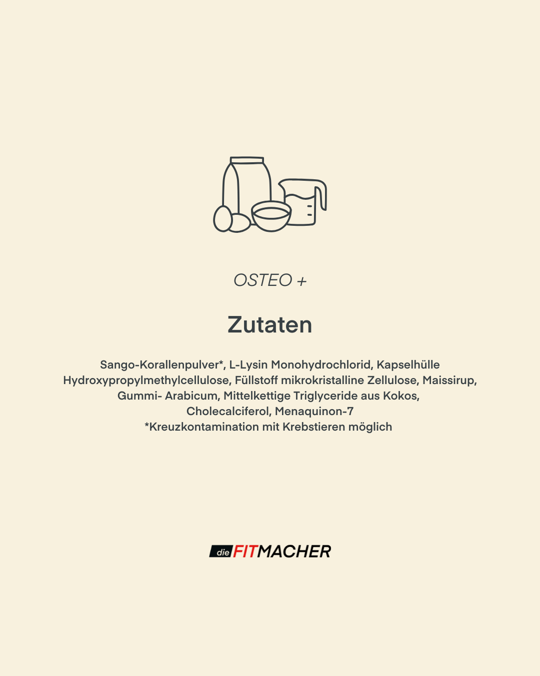Osteo Zutaten