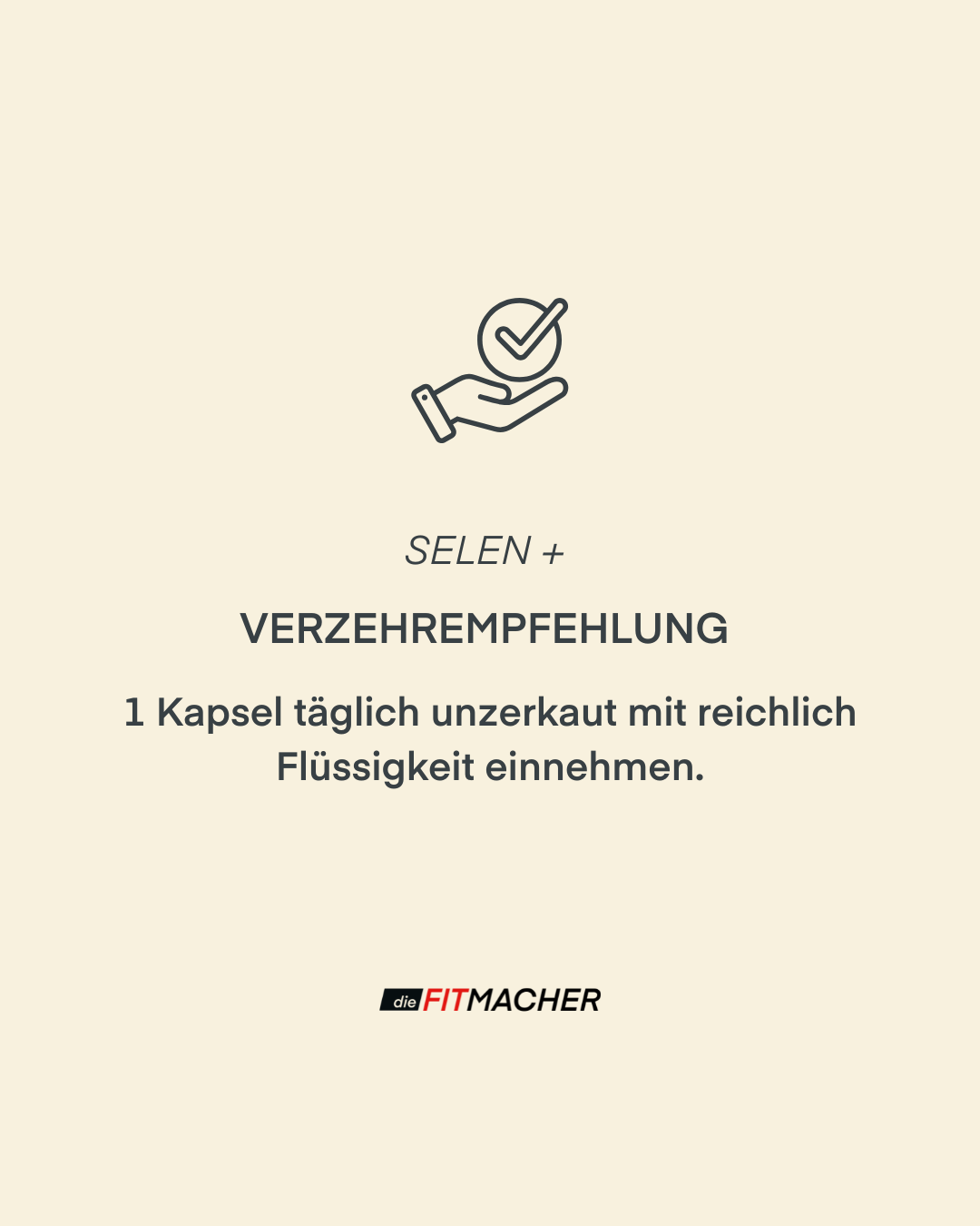 Slene+ Verzehrempehlung