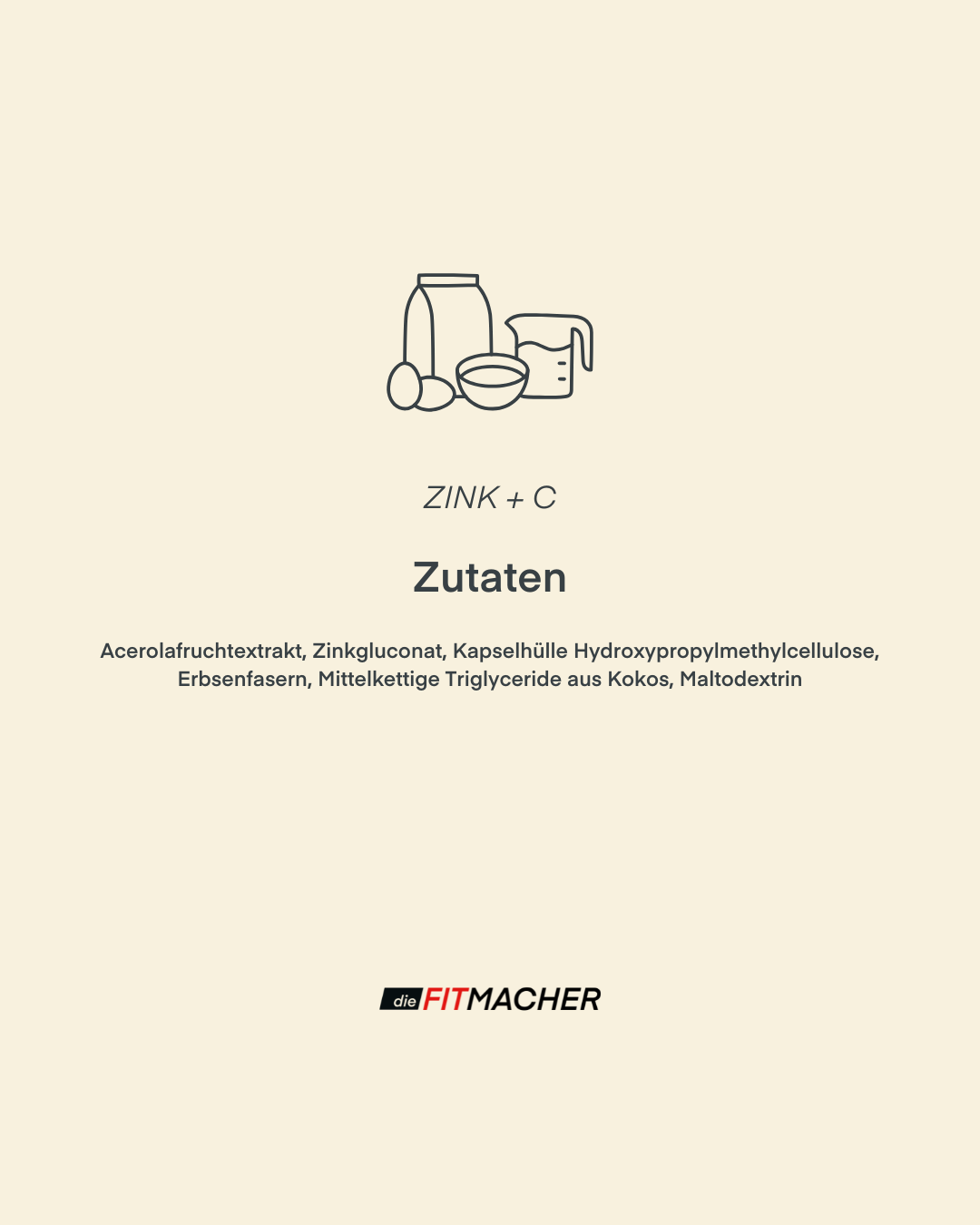 Zink+C Zutaten