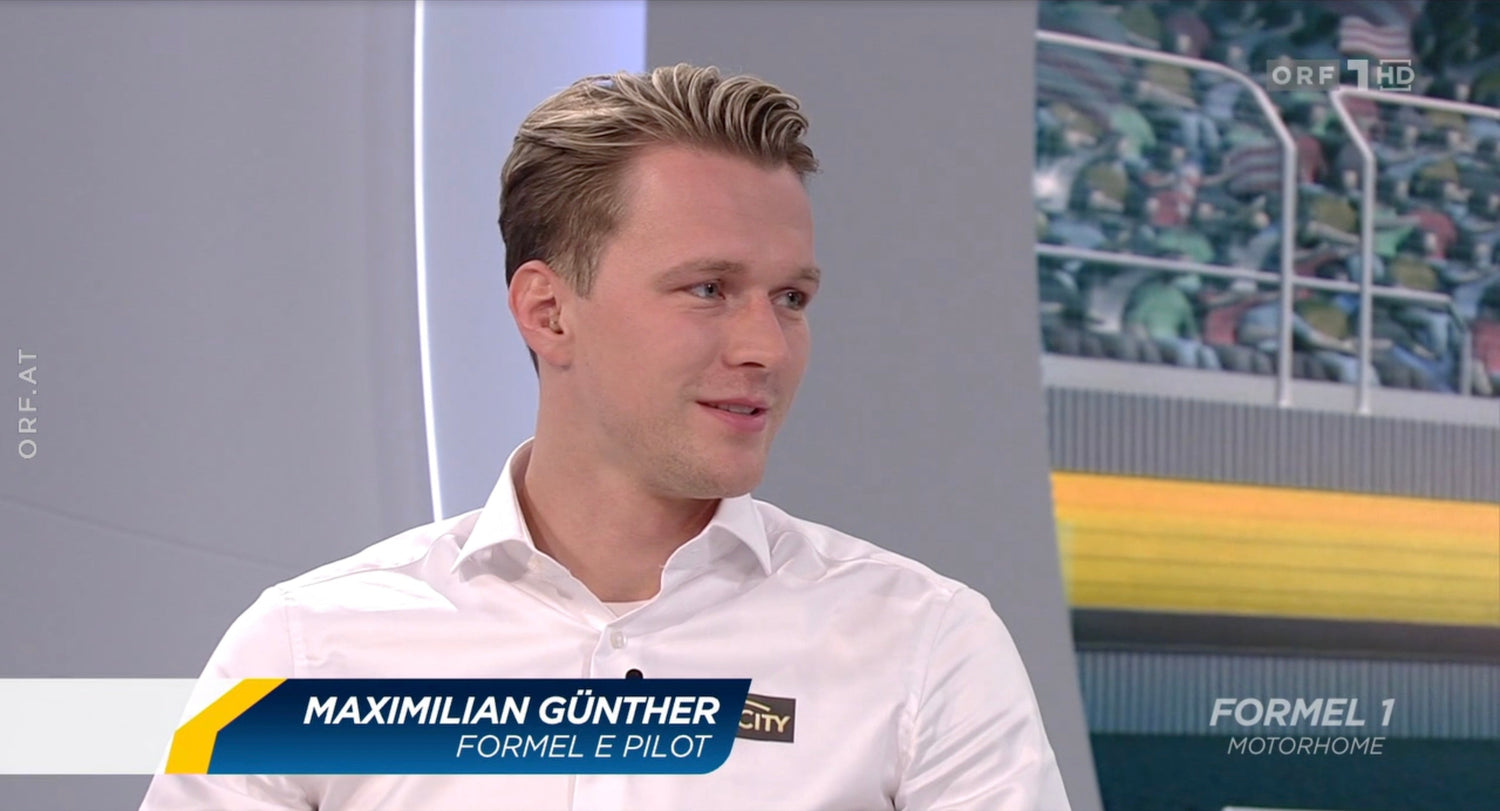 Maximilian Günther moderiert die F1 in Brasilien