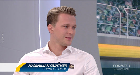 Maximilian Günther moderiert die F1 in Brasilien