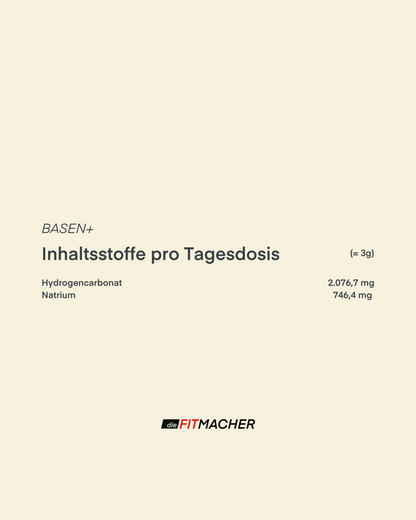 Basen+ Inhaltsstoffe