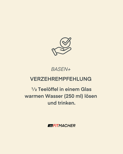 Basen+ Verzehrempfehlung