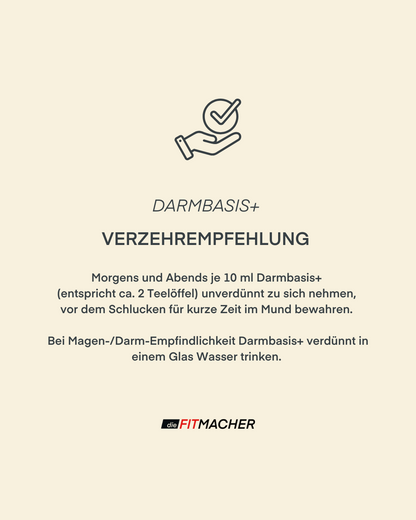 Darmasis+ Verzehrempfehlung