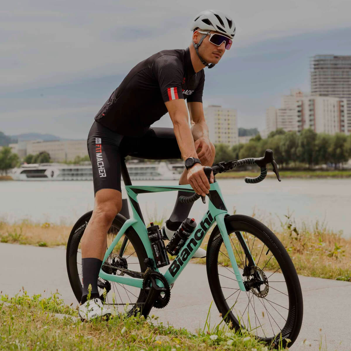 David Geisbauer auf dem Rennrad