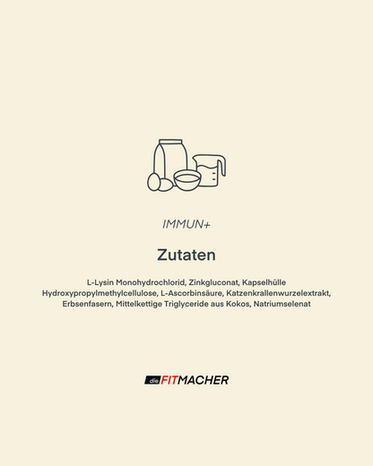 Immun+ Zutaten