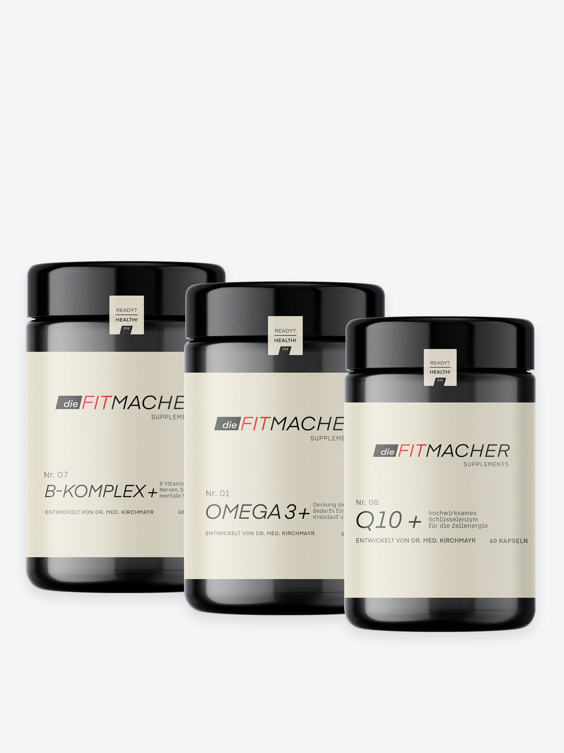 B-Komplex+, Omega 3+, Q10+