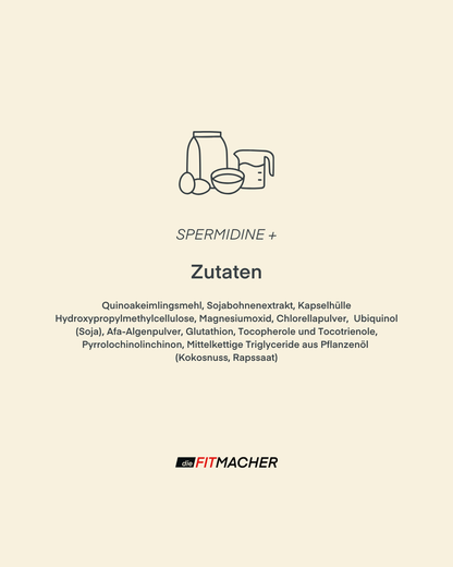 Spermidine+ Zutaten